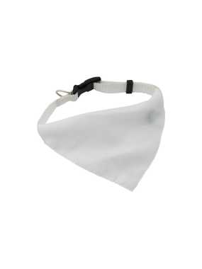 Obojok so šatkou > biela