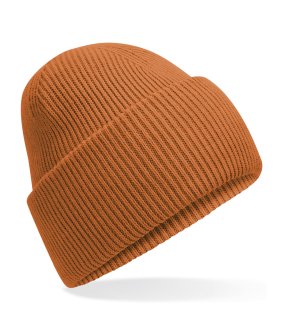 Unisex čiapka (Beechfield Classic Engineered Deep Cuffed Beanie) > oranžová (pumpkin)