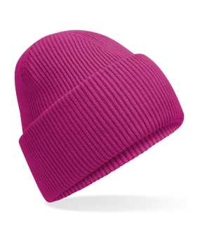 Unisex čiapka (Beechfield Classic Engineered Deep Cuffed Beanie)>ružová (festival fuchsia)