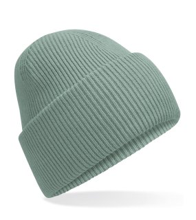Unisex čiapka (Beechfield Classic Engineered Deep Cuffed Beanie) > zelená (dusty)