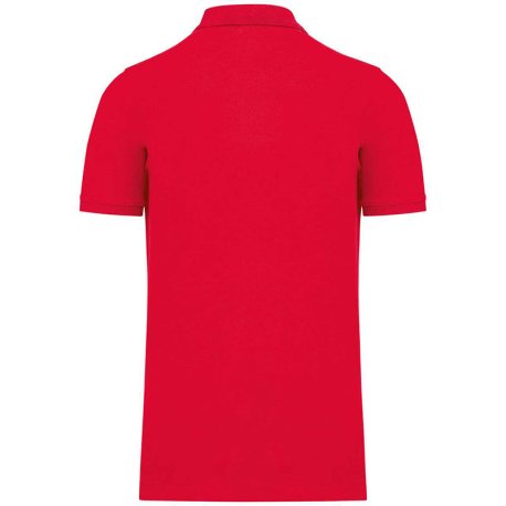 Pánska polokošeľa (KARIBAN MEN'S ORGANIC 180 PIQUÉ POLO SHIRT) > červená > 2XL