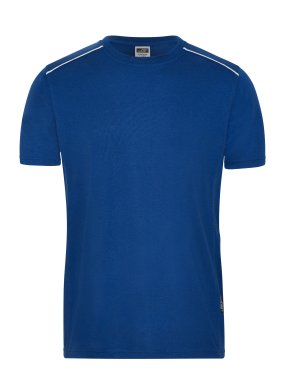 Pánske tričko (JN Mens Workwear T-Shirt SOLID) > modrá (dark royal) > 4XL