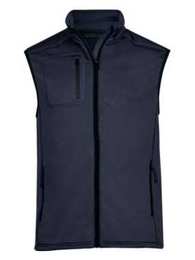 Unisex vesta (Tee Jays Stretch Fleece Bodywarmer) > modrá (navy) > S