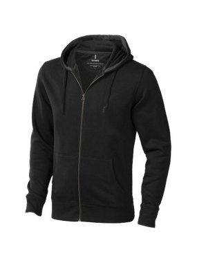 Pánska mikina so zipsom (Arora hooded full zip sweater Elevate)>šedá (anthracite)>M