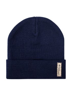Zimná čiapka z organickej bavlny > modrá (dark)