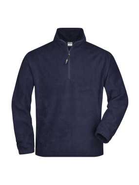 Pánska fleece bunda (DAIBER Half-Zip Fleece) > modrá (navy) > L