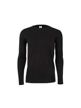 Pánske tričko (MUKUA LONG SLEEVE T-SHIRT 155) > čierna > 4XL