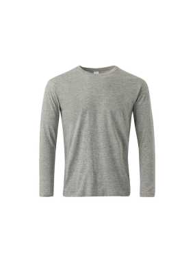 Pánske tričko (MUKUA LONG SLEEVE T-SHIRT 155) > šedá (heather) > 4XL