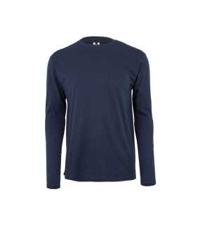 Pánske tričko (MUKUA LONG SLEEVE T-SHIRT 155) > modrá (navy) > XL