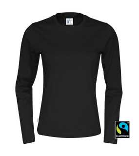 Dámske tričko (COTTOVER T-SHIRT LONG SLEEVE LADY) > čierna > L