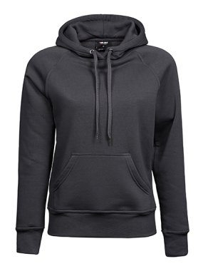 Dámska mikina (Tee Jays Womens Hooded Sweatshirt) > šedá (dark) > L