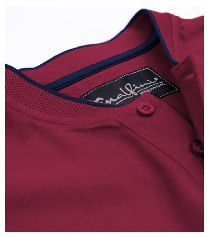 Pánska polokošeľa (MALFINI Premium Diamond) > bordová (garnet) > 3XL