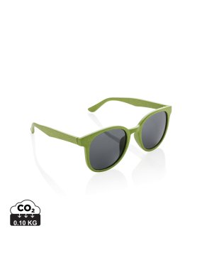 EKO slnečné okuliare z pšeničnej slamy > zelená