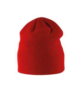 Zimná detská čiapka (K-UP KNITTED KIDS' BEANIE) > červená