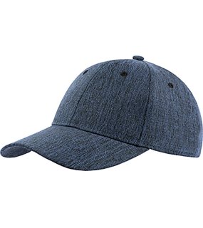 6 panelová šiltovka > modrá (navy melange)