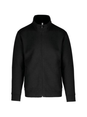 Unisex mikina (Kariban"FULL ZIP SLEECE SWEATSHIRT") > čierna > XL
