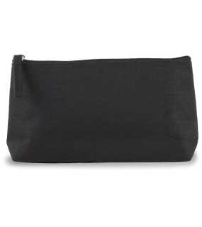 Kozmetická taška (Kimood COTTON CANVAS TOILETRY BAG) > čierna