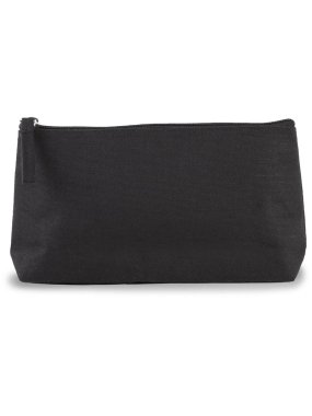 Kozmetická taška (Kimood COTTON CANVAS TOILETRY BAG) > čierna