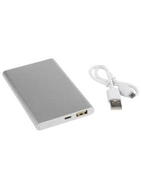 Power Bank-nabíjačka (4 000 mAh) > strieborná