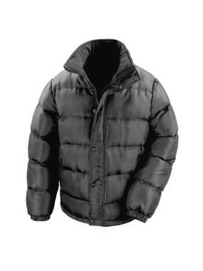 Unisex bunda (RESULT CORE NOVA LUX PADDED JACKET) > čierna > L