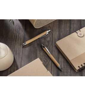 Bambusové guličkové pero > hnedá