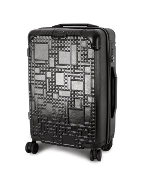 Kufor na kolieskach (KIMOOD “GEOLINE” CABIN TROLLEY WITH 4MULTIDIRECTIONAL WHEELS)>čierna