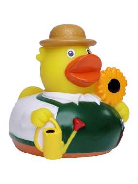Kačička do vane (MBW Squeaky duck gardener) > viacfarebná