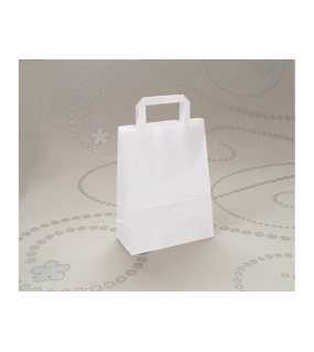 Papierová taška (STANDARD LINE) > biela > 32x12x41 cm