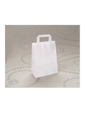 Papierová taška (STANDARD LINE) > biela > 32x12x41 cm