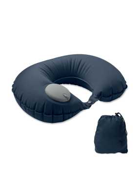 Rýchlo nafukovací cestovný vankúš > modrá