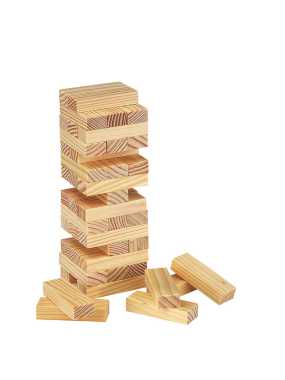 Drevené kocky > hnedá (wood)