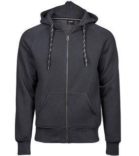 Unisex mikina (Tee Jays Mens Fashion Full Zip Hood) > šedá (dark) > 3XL