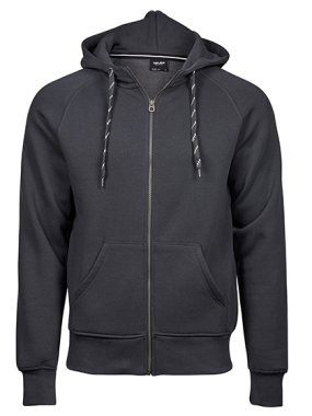 Unisex mikina (Tee Jays Mens Fashion Full Zip Hood) > šedá (dark) > XL