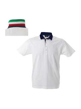 Pánska polokošeľa (RICCIONE by JR) > biela / zelená / biela / červená > XXL