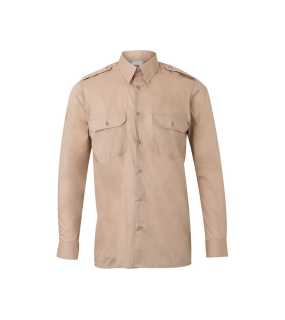 Pánska košeľa (VELILLA LS SHIRT) > béžová > L