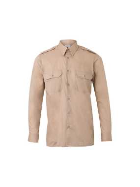 Pánska košeľa (VELILLA LS SHIRT) > béžová > S