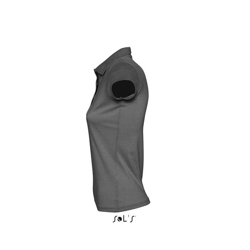 Dámska polokošeľa (SOLS PRESCOTT WOMEN POLO SHIRT) > šedá (dark) > S