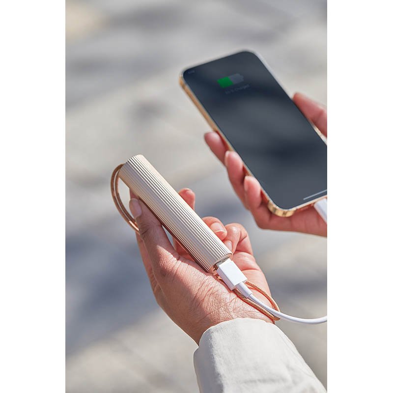 Powerbank-nabíjačka 3 000 mAh (LEXON) > zlatá (light)