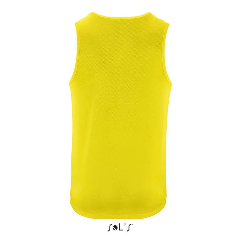 Pánske tielko (SOL'S SPORTY TT MEN - SPORTS TANK TOP) > žltá (neon) > L