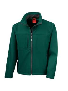 Pánska bunda (RESULT MENS CLASSIC SOFT SHELL JACKET) > zelená (bottle) > 3XL