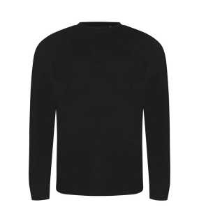 Pánske tričko (Just Ts LONG SLEEVE TRI-BLEND T) > čierna (solid) > S