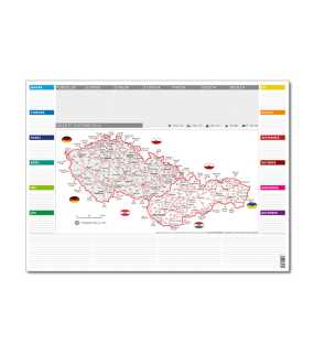 Podložka UNI LOGISTIK (2026) - 47 x 34 cm