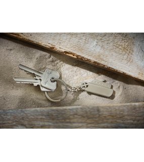 Kovová kľúčenka > strieborná