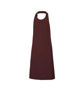 Zástera (VELILLA 100% POLYESTER BIB APRON) > fialová (maroon)
