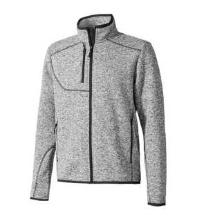 Pánska mikina (ELEVATE Tremblant Knit Jacket) > šedá (heather) > M