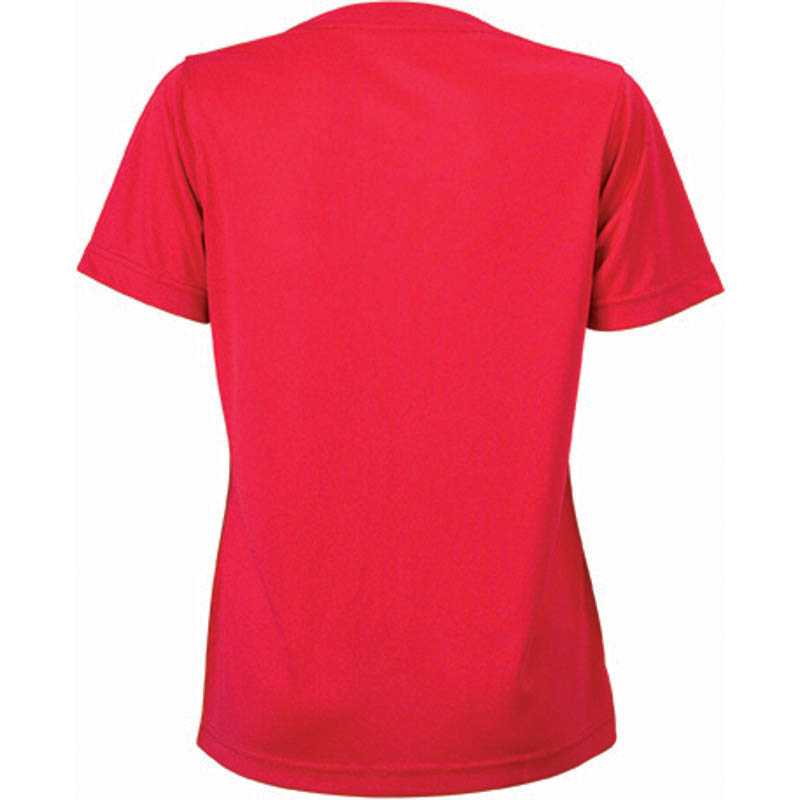 Damské tričko (JN Ladies' Active-T) > červená > 3XL