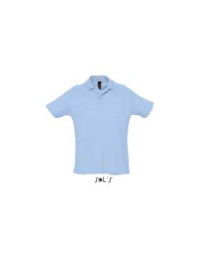 Pánska polokošeľa (SOL'S SUMMER II MEN'S POLO SHIRT) > modrá (sky) > 2XL