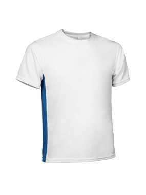 Unisex tričko (LEOPARD) > biela / modrá (royal) > M