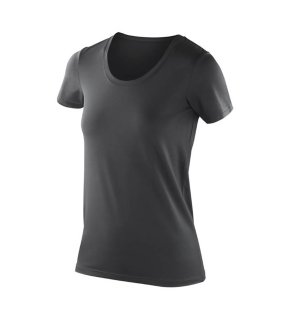 Dámske tričko (SPIRO IMPACT SOFTEX T-SHIRT) > čierna > M