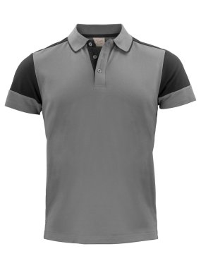 Pánska polokošeľa (PRINTER PRIME POLO) > šedá (anthracite) / čierna > S